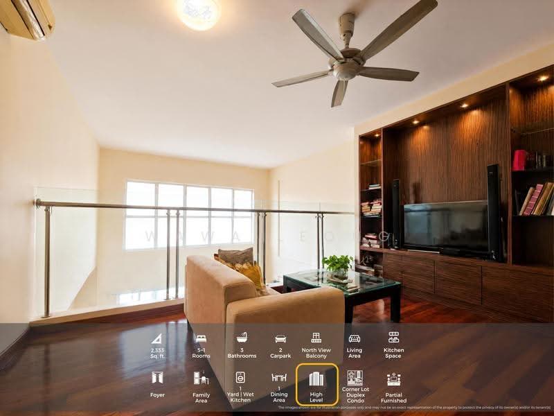 Condominium for Sale at Perdana Emerald - Wawa Leong - Living Room - PropertyGuru.com.my