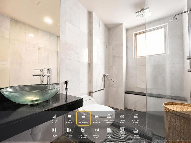 Condominium for Sale at Perdana Emerald - Wawa Leong - Bathroom - PropertyGuru.com.my