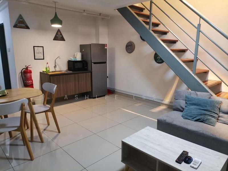 Service Residence for Sale at Pinnacle Kelana Jaya - Ashlee LSS - Living Room - PropertyGuru.com.my