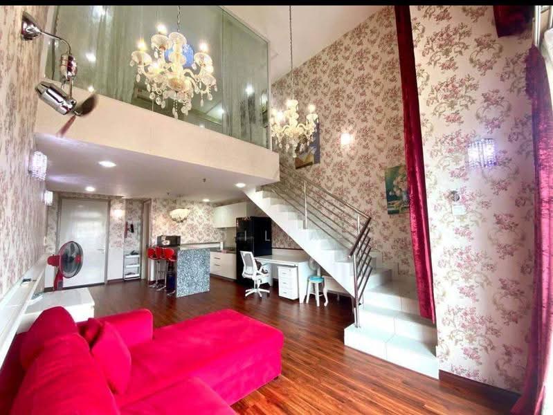 Service Residence for Sale at De Centrum Residences - DILLA YUSOFF - Living Room - PropertyGuru.com.my