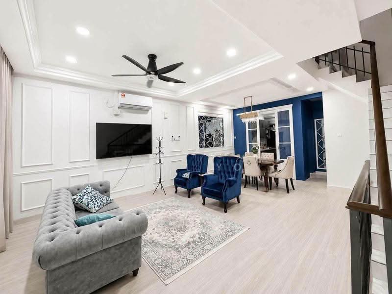 Rumah Teres 3-Tingkat untuk Dijual di Bandar Seri Alam (Masai) - Daniel Yong - Living Room - PropertyGuru.com.my