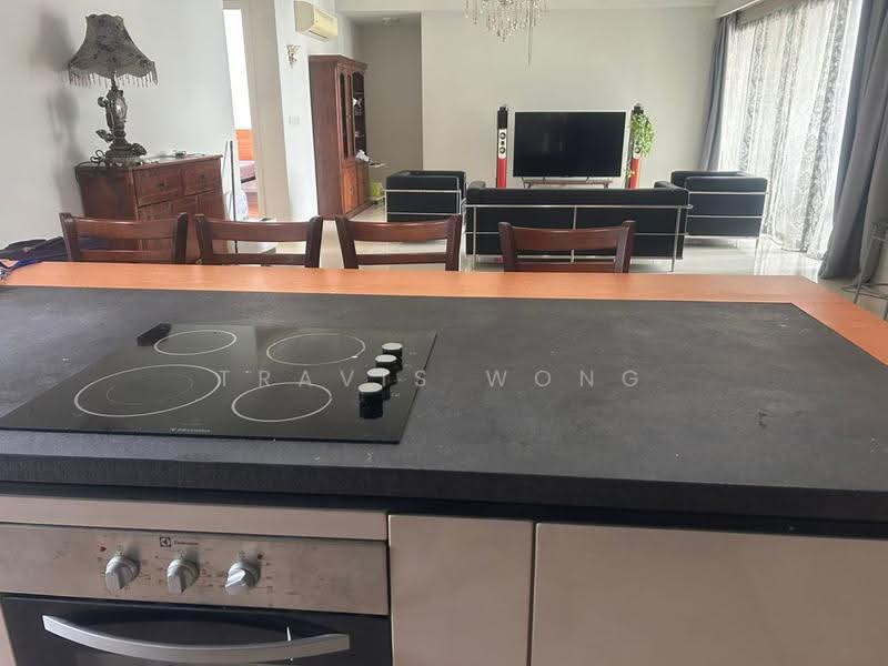 Kondominium untuk Disewa di Concerto North Kiara - Travis Wong - Living Room - PropertyGuru.com.my