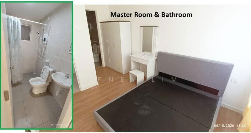 Condominium for Rent at Pitta Residensi - Jeffney Lim - Master Bedroom - PropertyGuru.com.my