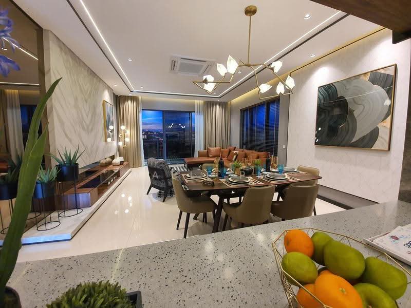 Condominium for Sale at Jesselton Twin Towers - Mable PM - Living Room - PropertyGuru.com.my