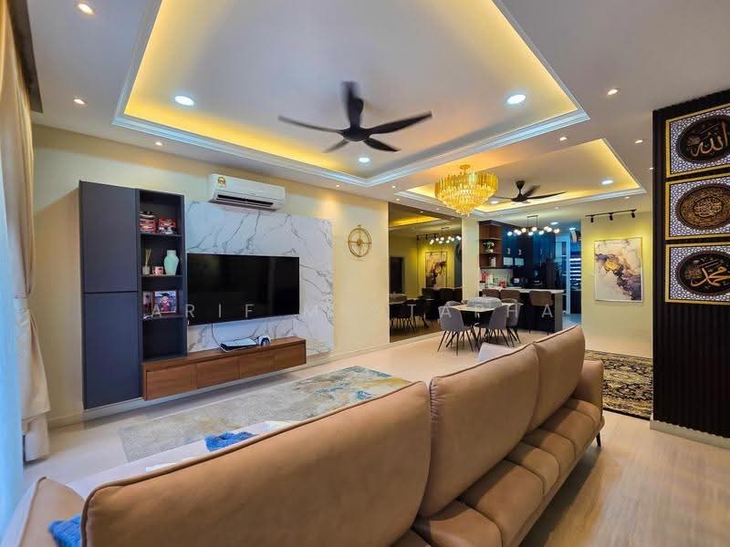 Rumah Teres 2-Tingkat untuk Dijual di Serene Heights (Semenyih) - Arif Mustapha - Living Room - PropertyGuru.com.my