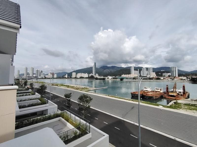 Semi-Detached House for Rent in Tanjung Tokong (Penang) - Stanley Saw - Waterfront View from Unit - PropertyGuru.com.my