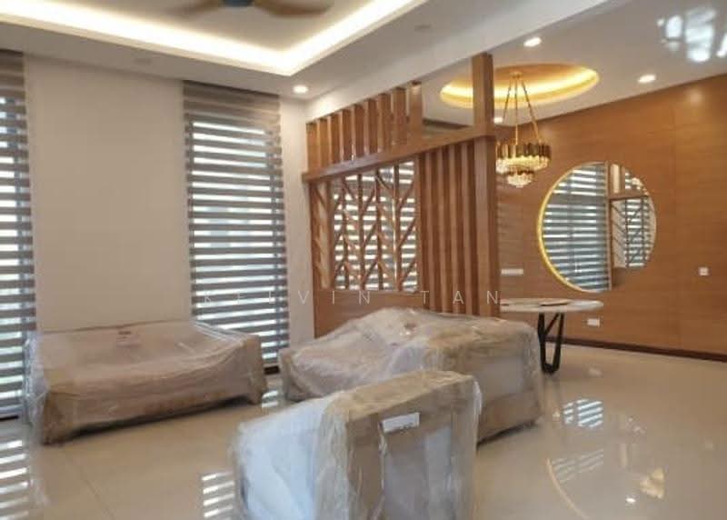 Rumah Berkembar untuk Dijual di Eco Sanctuary (Telok Panglima Garang) - Kelvin Tan - Living Room - PropertyGuru.com.my