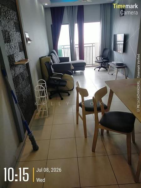 Kondominium untuk Disewa di Sky Awani Residensi 2 - Kelly Kok - Living Room - PropertyGuru.com.my