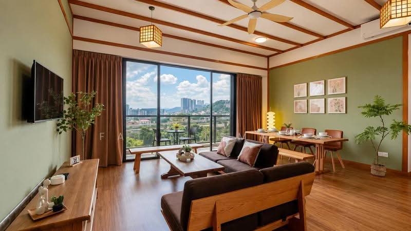 Service Residence for Rent at Astoria Ampang - Fatin Ismail - Living Room - PropertyGuru.com.my