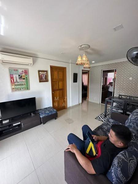 Flat for Sale at Flat Taman Melati Blok C - Hamzi Ab Hadi - Living Room - PropertyGuru.com.my