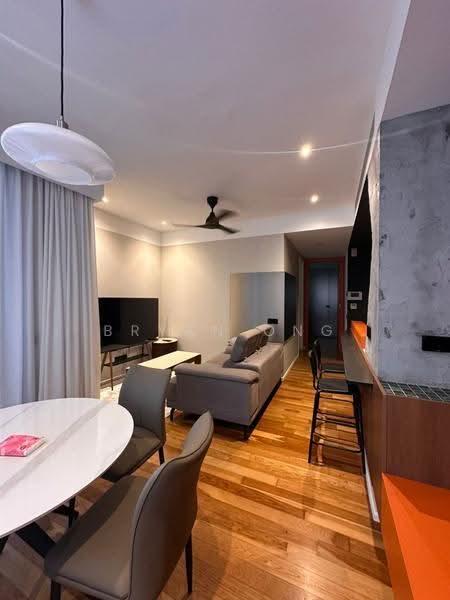 Kediaman Servis untuk Disewa di Arcoris Residences - Bryan Ong - Living Room - PropertyGuru.com.my