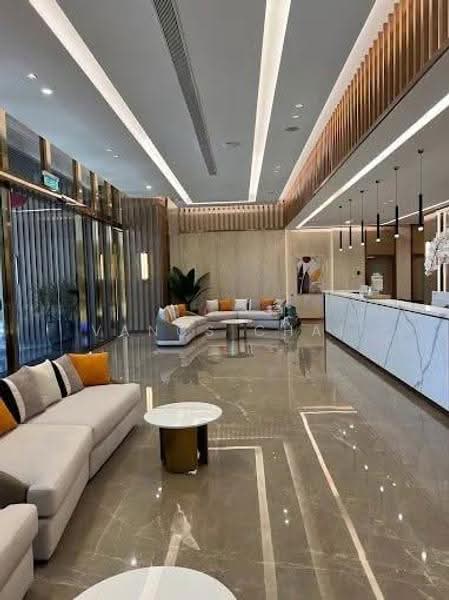 Service Residence for Sale at Armani Raja Uda - Vancs Chai - Living Room - PropertyGuru.com.my