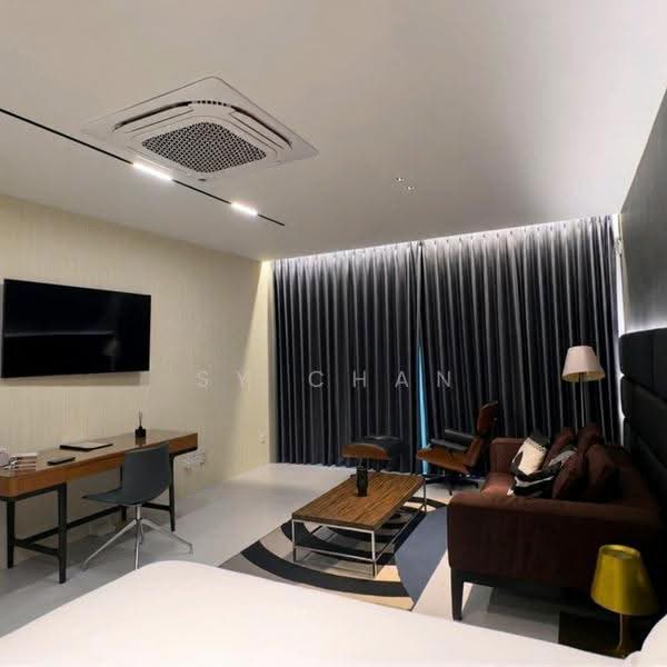Service Residence for Rent at Armani Soho - SY Chan - Living Room - PropertyGuru.com.my