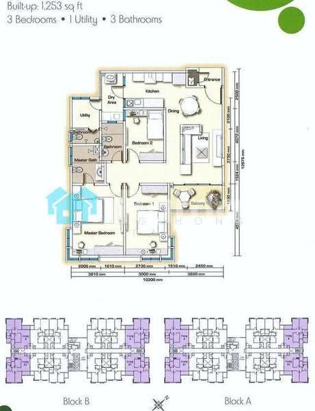 Service Residence for Sale at Saville @ Melawati - Zheng Hong Tan - PropertyGuru.com.my