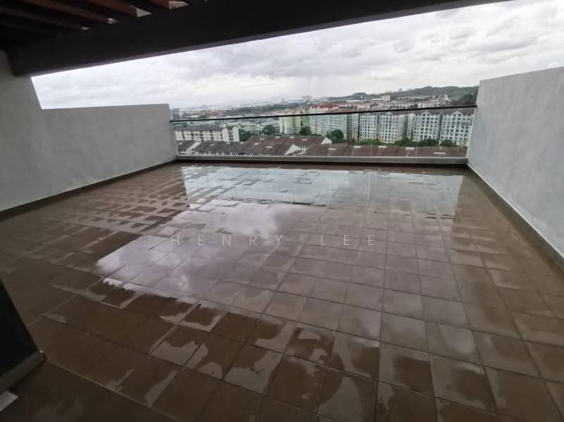 Service Residence for Rent at Symphony Tower (Menara Simfoni) - Henry Lee - Balcony - PropertyGuru.com.my