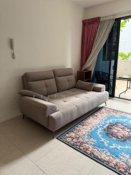 Kediaman Servis untuk Disewa di Geo Bukit Rimau - Keith See - Living Room - PropertyGuru.com.my