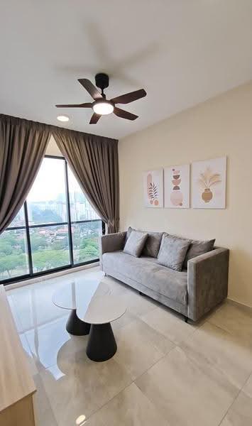 Service Residence for Rent at Maxim Residences - Kendra Kam - Living Room - PropertyGuru.com.my