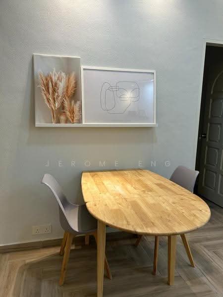 Flat for Rent at Lucky Garden - Jerome Eng - Dining Room - PropertyGuru.com.my