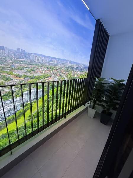 Service Residence for Sale at Luminar Residence @ Federal Avenue - Nicole Tham - Balcony - PropertyGuru.com.my