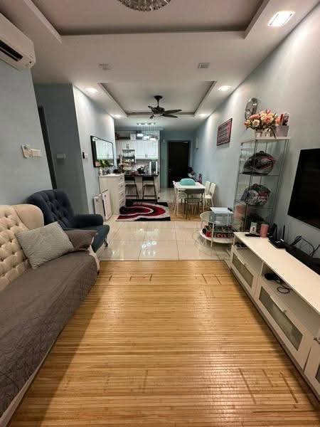 Service Residence for Sale at KL Traders Square - Ahmad Muslim - Living Room - PropertyGuru.com.my