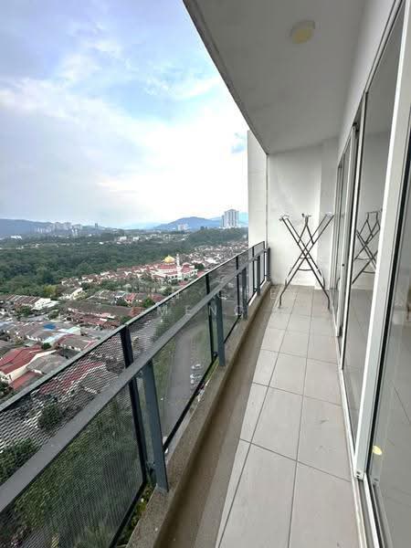 Kondominium untuk Dijual di Casa Green Condominium - Chin Chee Meng - Balcony - PropertyGuru.com.my