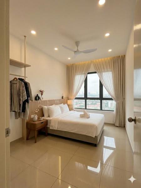 Service Residence for Sale at FORESHORE RESIDENCE - Alwin Zh Chen Lim - Bedroom - PropertyGuru.com.my