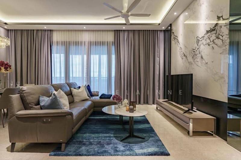 Service Residence for Rent at The Astaka @ 1 Bukit Senyum - Phang Elainne - Living Room - PropertyGuru.com.my
