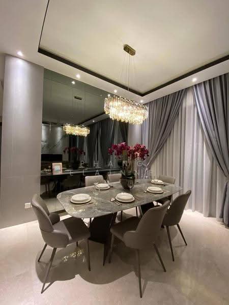 Service Residence for Rent at The Astaka @ 1 Bukit Senyum - Phang Elainne - Dining Room - PropertyGuru.com.my
