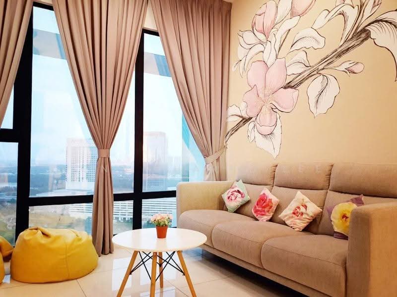 Service Residence for Rent at Southkey Mosaic - Hong Charng Lee - Living Room - PropertyGuru.com.my