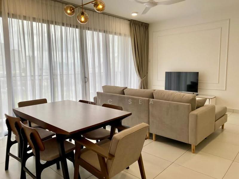 Kediaman Servis untuk Disewa di The Tropika - Eric Sea - Living Room - PropertyGuru.com.my