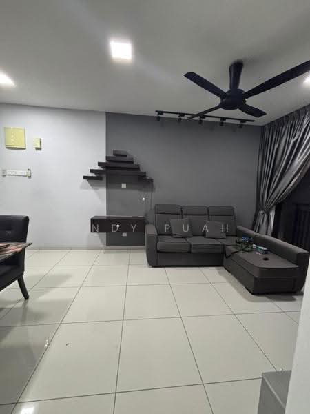 Kediaman Servis untuk Disewa di Kenwingston Skylofts - Andy Puah - Living Room - PropertyGuru.com.my