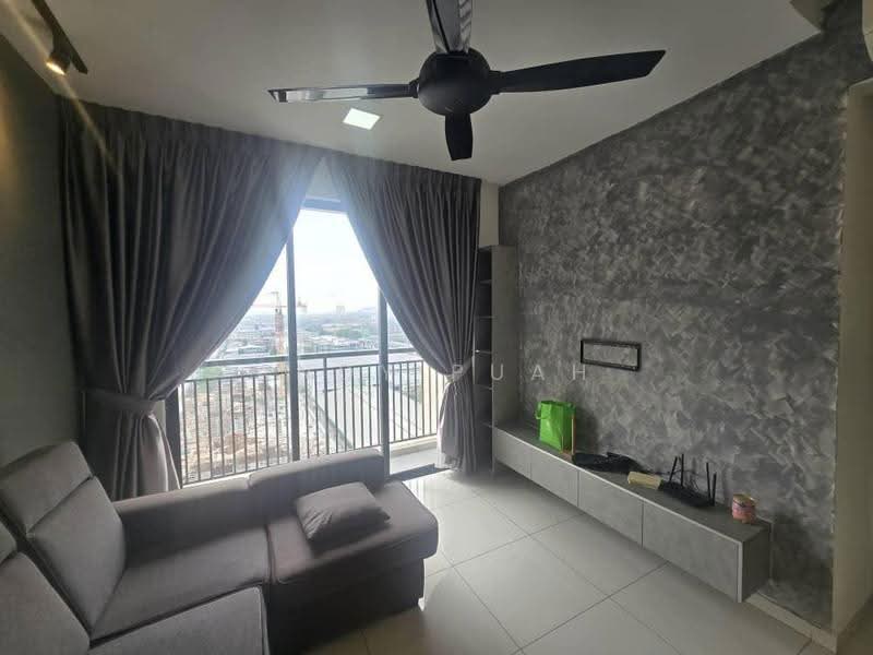 Kediaman Servis untuk Disewa di Kenwingston Skylofts - Andy Puah - Living Room - PropertyGuru.com.my