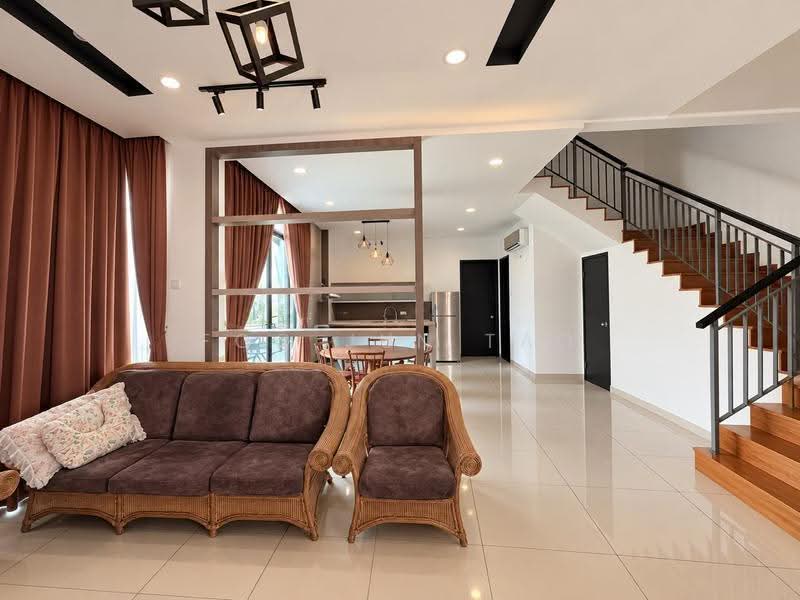 Rumah Kluster untuk Disewa di Johor Bahru (Johor) - Foo Jun Tao - Living Room - PropertyGuru.com.my