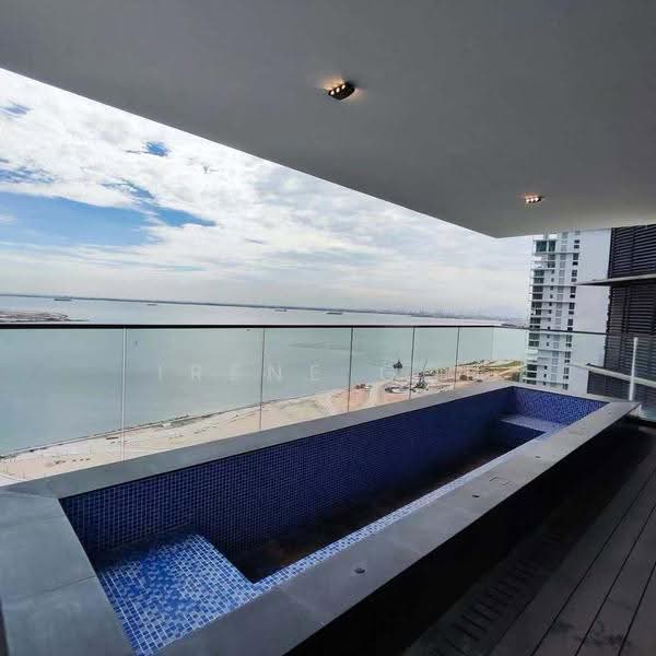 Kondominium untuk Disewa di Setia V Residences - Irene Goh - Balcony - PropertyGuru.com.my