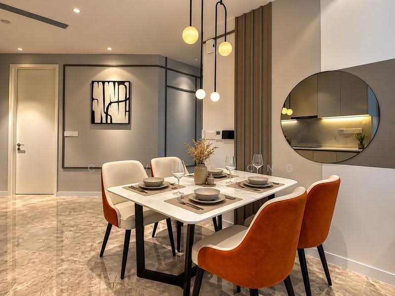 Kediaman Servis untuk Disewa di SO Sofitel Kuala Lumpur Residences - Calvin Chong - Dining Room - PropertyGuru.com.my