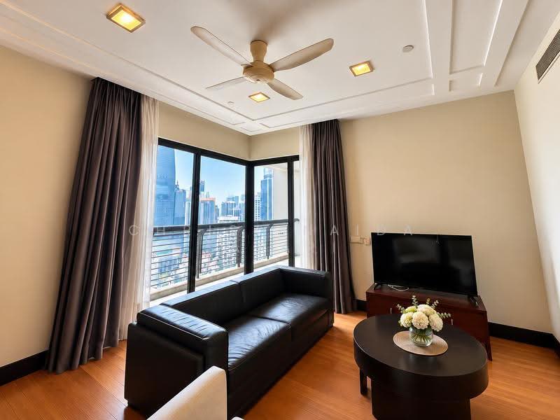 Condominium for Rent at The Binjai on the Park - Christenaida Safari - Living Room - PropertyGuru.com.my