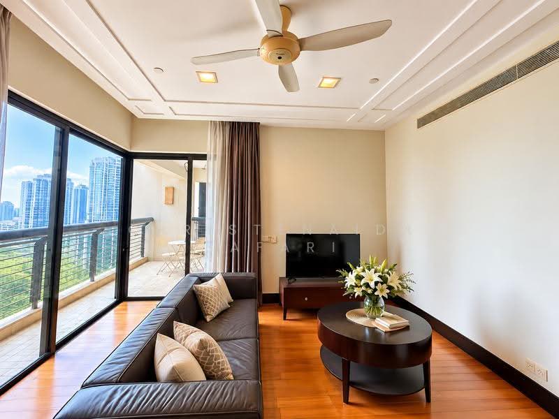 Condominium for Rent at The Binjai on the Park - Christenaida Safari - Living Room - PropertyGuru.com.my