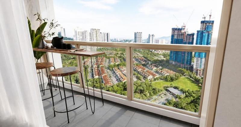 Service Residence for Sale at Noora - Chien Ping Ung - Balcony - PropertyGuru.com.my