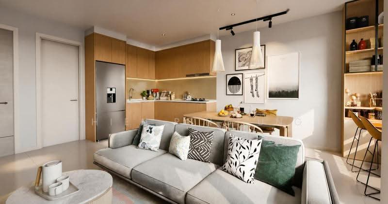 Kediaman Servis untuk Dijual di Noora - Chien Ping Ung - Living Room - PropertyGuru.com.my