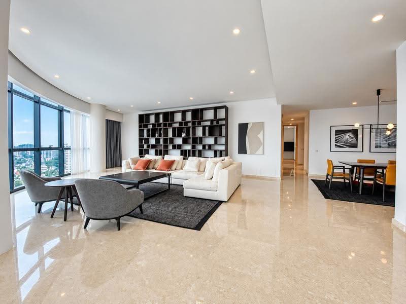 Kediaman Servis untuk Disewa di Damansara City Residency (DC Residensi) - Jeffrey Chia - Living Room - PropertyGuru.com.my