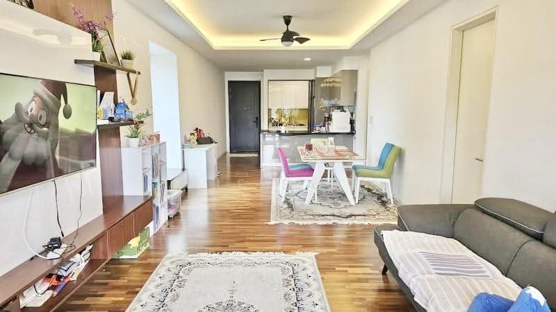 Condominium for Sale at Kaleidoscope (Residensi Setiawangsa) - Alif Saad - Living Room - PropertyGuru.com.my