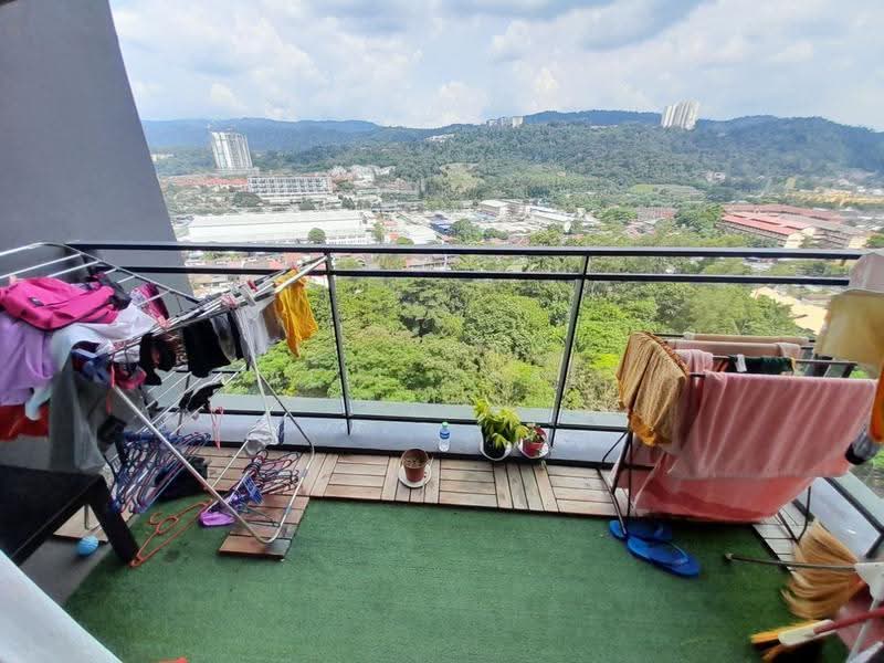 Condominium for Sale at Kaleidoscope (Residensi Setiawangsa) - Alif Saad - Balcony - PropertyGuru.com.my
