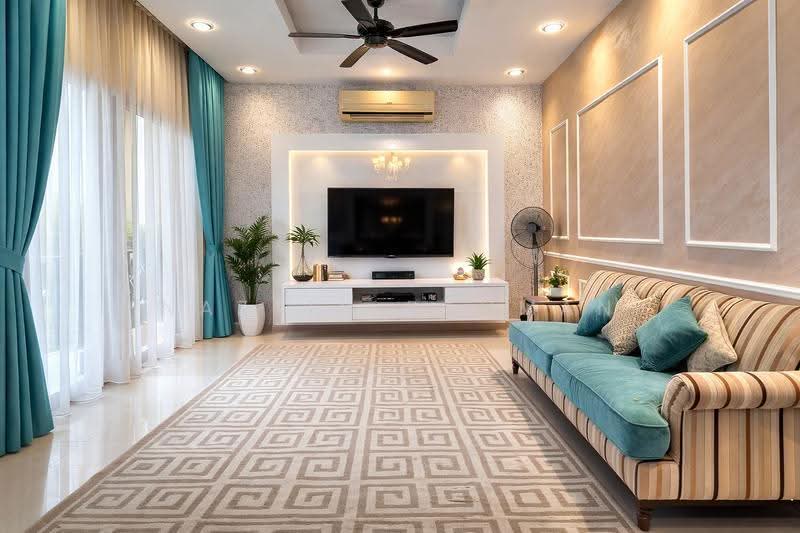 Semi-Detached House for Sale in Setia Eco Park (Setia Alam) - Nazrin Rahman - Living Room - PropertyGuru.com.my