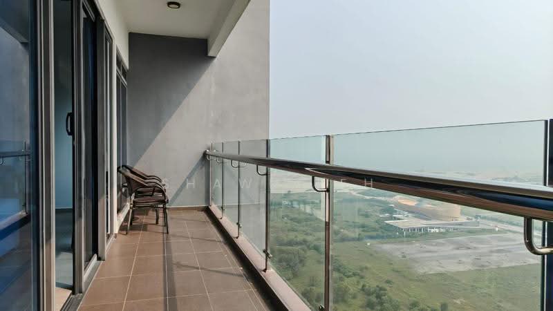 Service Residence for Sale at Atlantis Residences (Pangsapuri Atlantis Kota Syahbandar) - Shawn Teh - Balcony - PropertyGuru.com.my