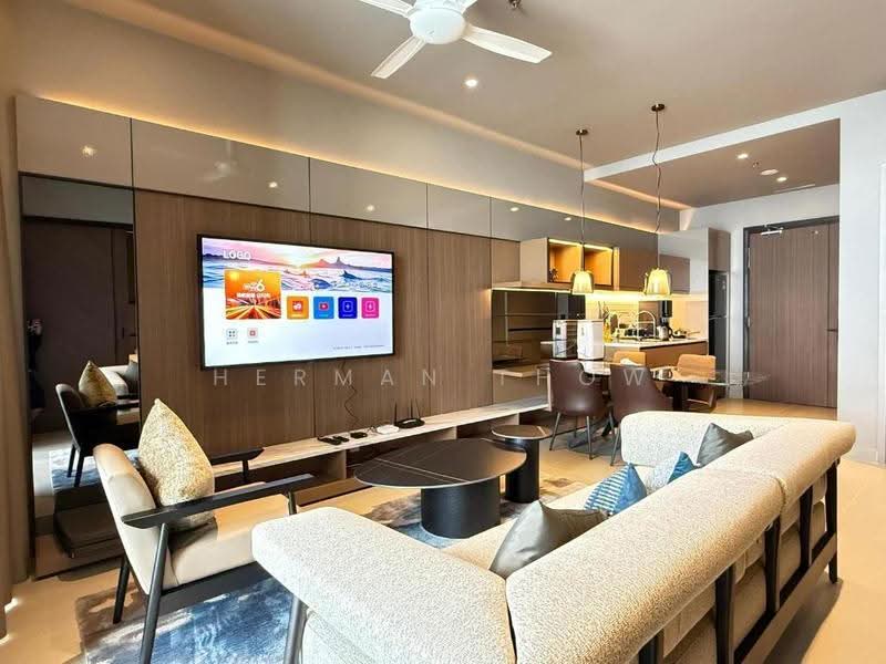 Service Residence for Sale at Antara Genting Highlands - Herman Thow - Living Room - PropertyGuru.com.my