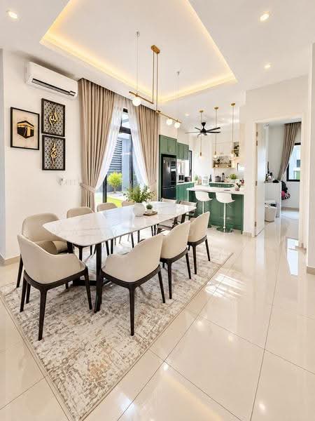 Rumah Teres 2-Tingkat untuk Dijual di Eco Ardence (Setia Alam) - Nadrah Omar - Dining Room - PropertyGuru.com.my