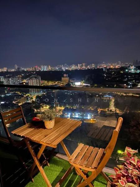 Service Residence for Rent at Establishment Bangsar (Menara Teguh Bangsar) - Soon Sheng Law - Balcony - PropertyGuru.com.my