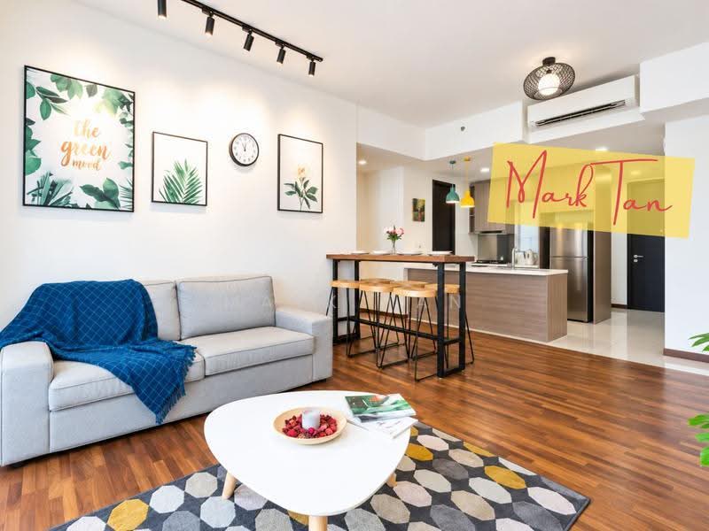 Kediaman Servis untuk Dijual di The Tamarind - Mark Tan - Living Room - PropertyGuru.com.my