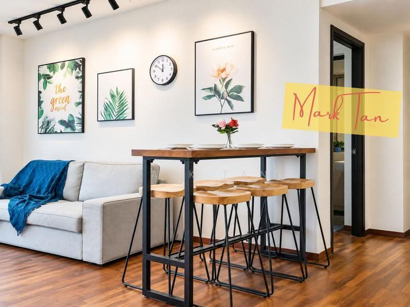 Kediaman Servis untuk Dijual di The Tamarind - Mark Tan - Living Room - PropertyGuru.com.my