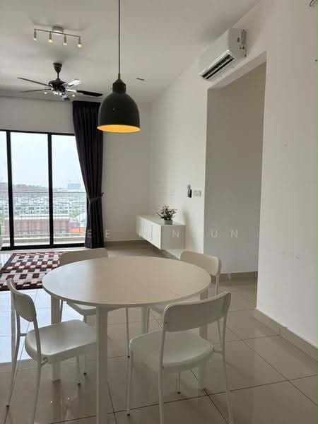 Kediaman Servis untuk Disewa di Zentro Residences Serviced Apartment - Lee Pinjun - Living Room - PropertyGuru.com.my